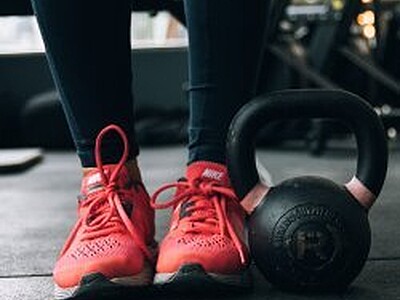 Hitting the gym hard