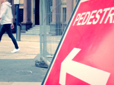 Maybe it's the way we walk?